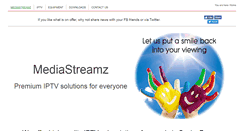 Desktop Screenshot of mediastreamz.com